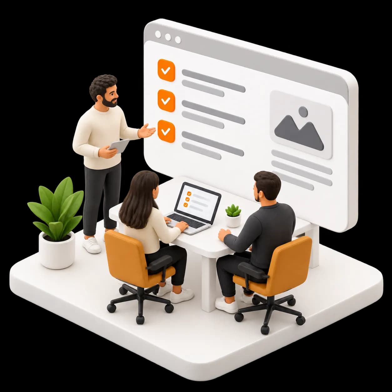 Adopt: Equip teams with the training, tools, and context to put new workflows into practice.